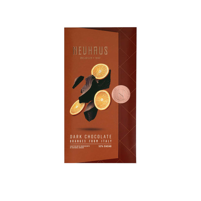Neuhaus Dark Orange Chocolate Bar, 100g