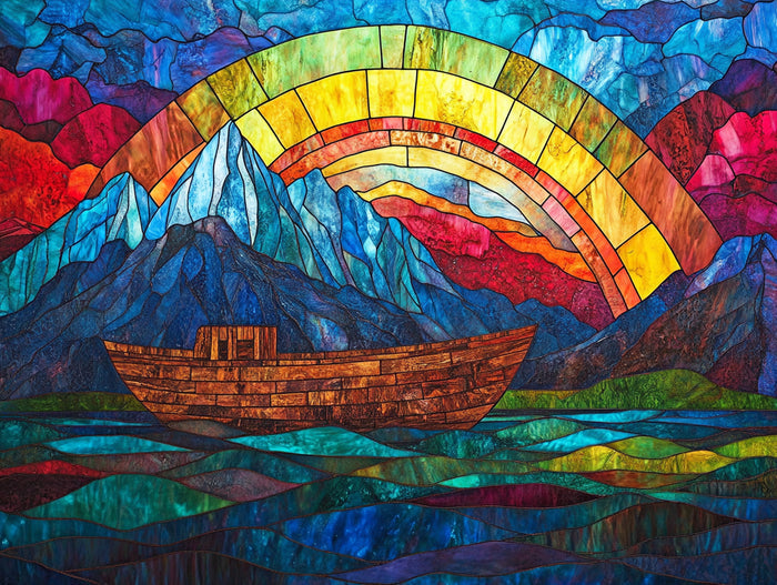 Noah’s Ark Resting on Mount Ararat