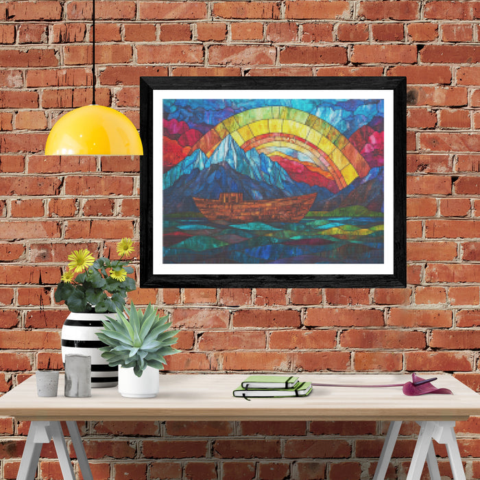 Noah’s Ark Resting on Mount Ararat
