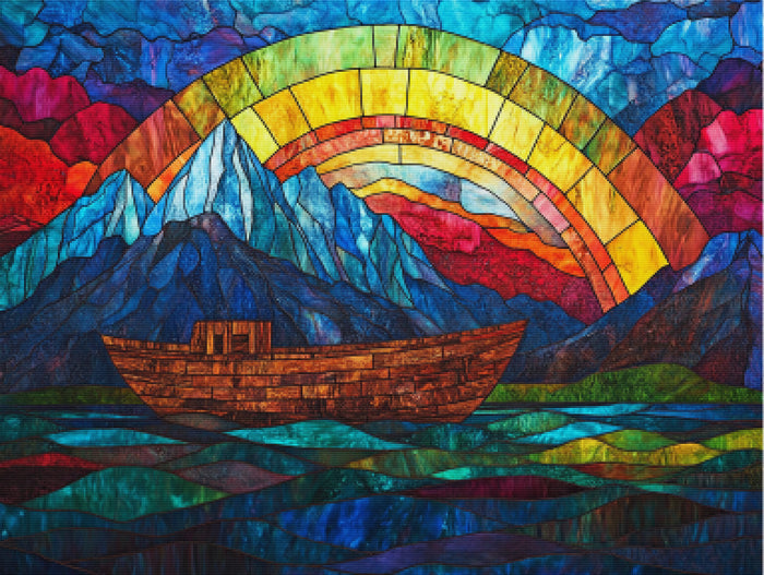 Noah’s Ark Resting on Mount Ararat
