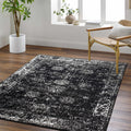 Odeda Black Traditional Style Rug - The Rug Decor