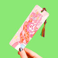 One More Page Clown Cat Bookmark