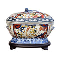Oriental Imari Porcelain Tureen