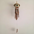 Painted Hummingbird House Bamboo Windchime