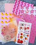 Peach Vellum Junk Journal Kit