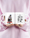 Personalized Image Cycling Mug