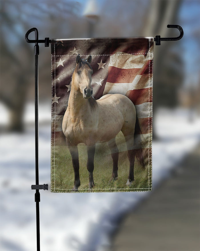Personalized Image Horse Flag