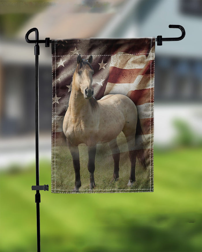 Personalized Image Horse Flag