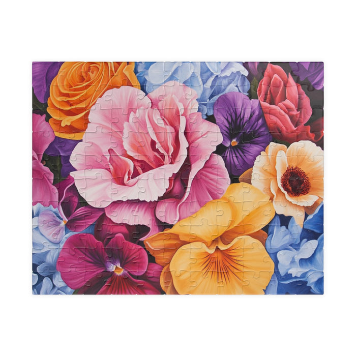 Pinks, Purples, Oranges, and Blues Puzzle - 1014 Pieces