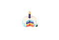 P.L.A.Y. MINI Party Time Plush Dog toys, Bone Appetite Cake (mini sized)