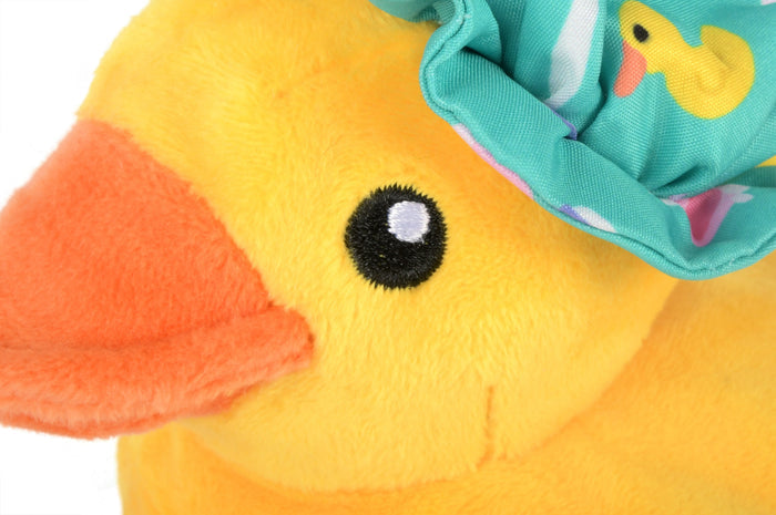 P.L.A.Y. Splish Splash Squeaky Plush Dog toys, Bubbles the Duck