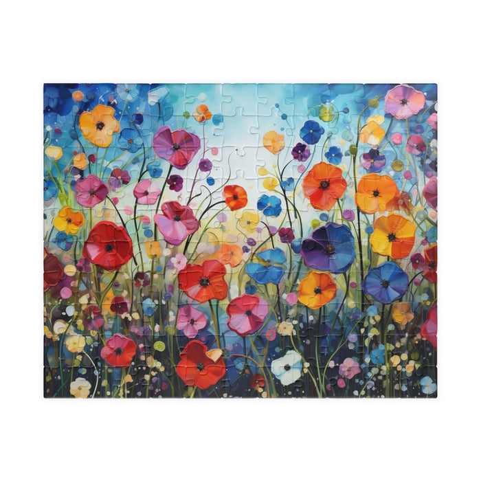 Playful And Imaginative Wildflowers Puzzle - 1014 Pieces