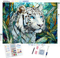 Powerful Majestic White Tiger