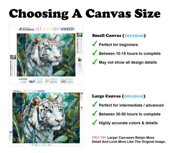 Powerful Majestic White Tiger