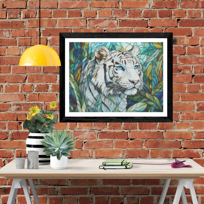 Powerful Majestic White Tiger