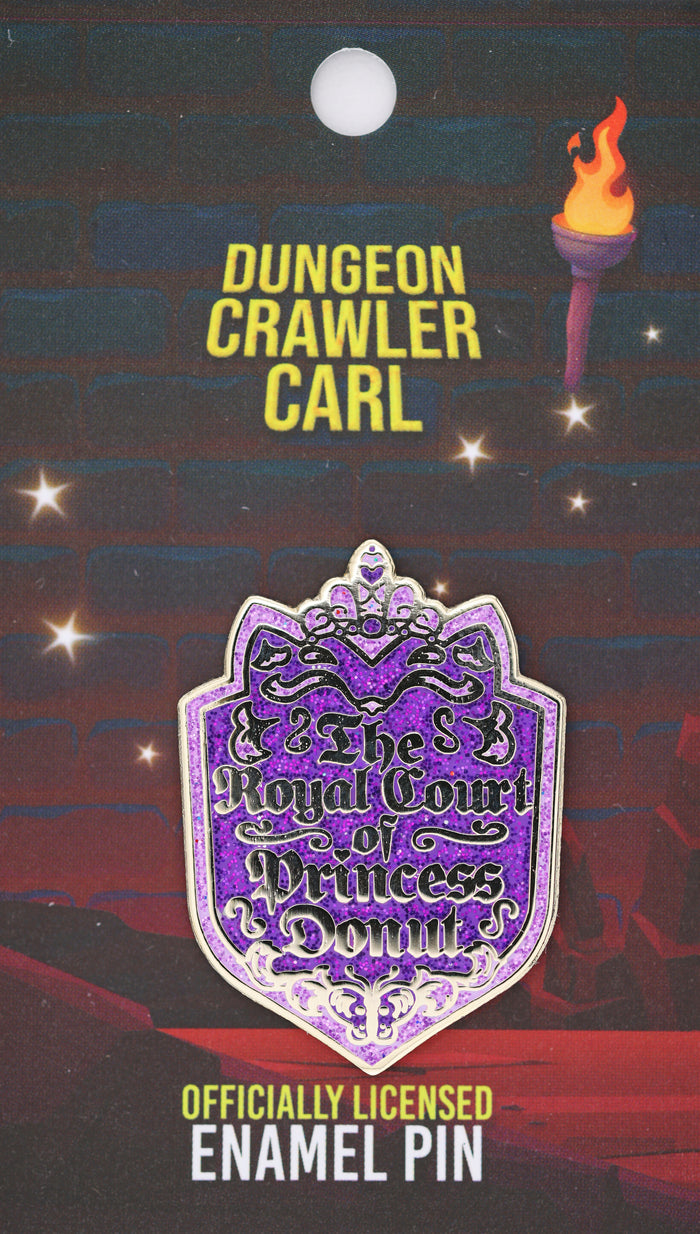 **PREORDER** Dungeon Crawler Carl: The Royal Court of Princess Donut Enamel Pin Enamel Pin Foam Brain Games
