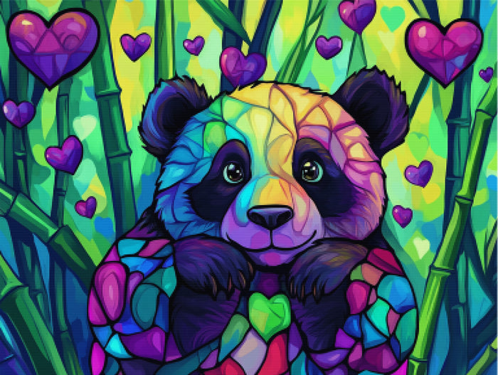 Psychedelic Panda Paradise