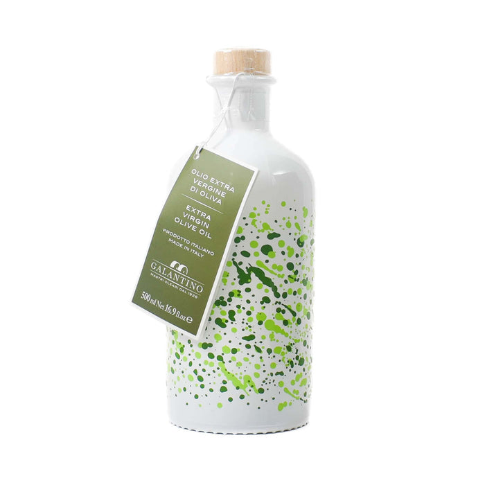 Puglian Extra Virgin Olive Oil in Arte Green Glass Bottle, 500ml