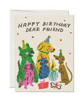 Puppy Party Greeting Card