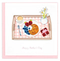 Quilling Card Mother's Day Breakfast in Bed