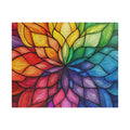 Rainbow Petal Mandala Puzzle - 1014 Pieces