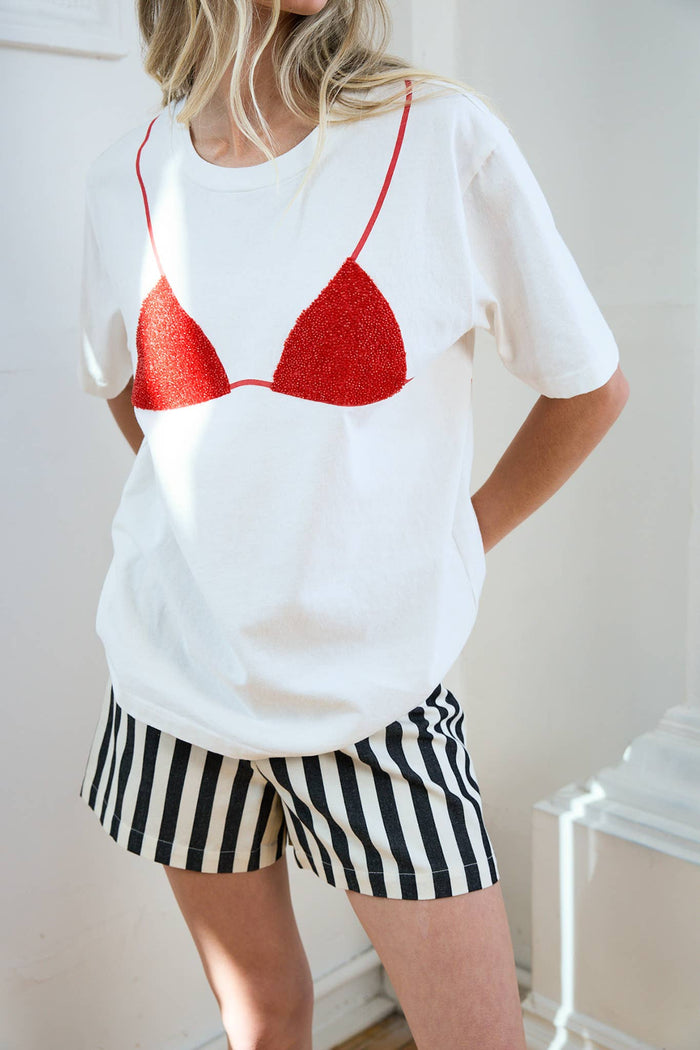 Red Bikini Graphic Tee
