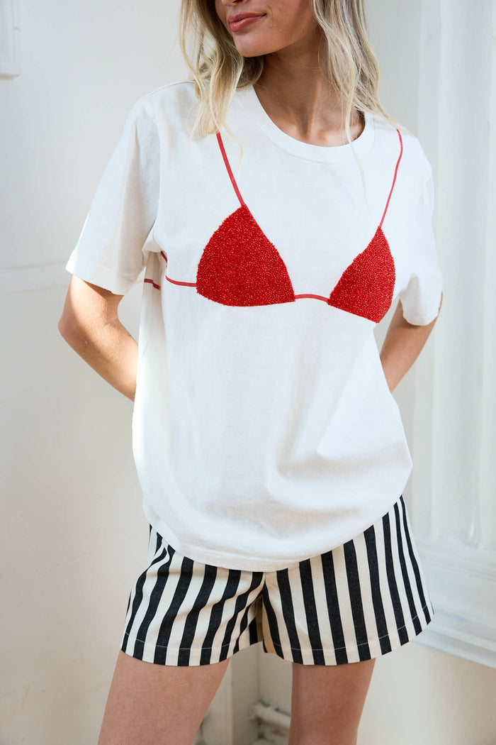 Red Bikini Graphic Tee