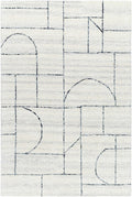 Sanaz Ivory Contemporary Style Hand Tufted Wool Area Rug - The Rug Decor