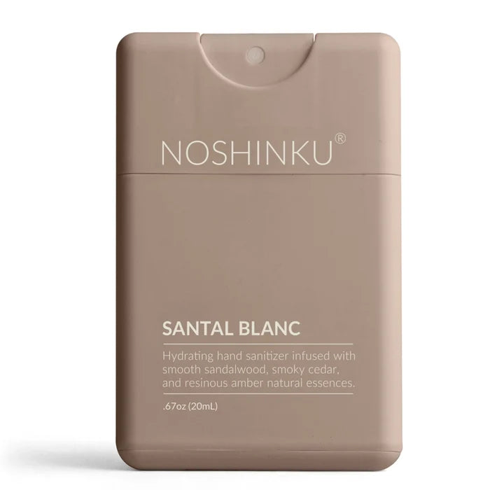 Santal Blanc Refillable Pocket Hand Sanitizer