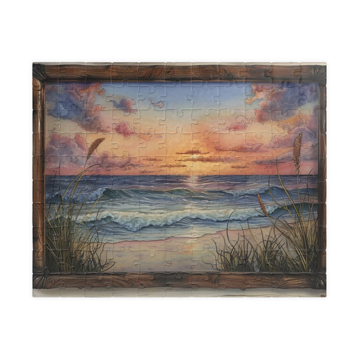 Seaside Sunset Puzzle - 1014 Pieces