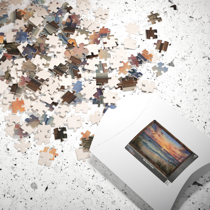 Seaside Sunset Puzzle - 1014 Pieces