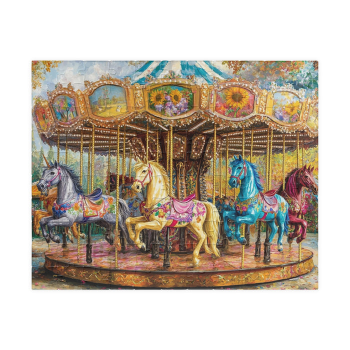 Seasonal Carousel Puzzle - 1014 Pieces