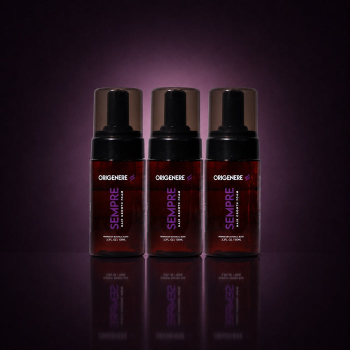 Sempre Hair Growth Foam 3 Month Set