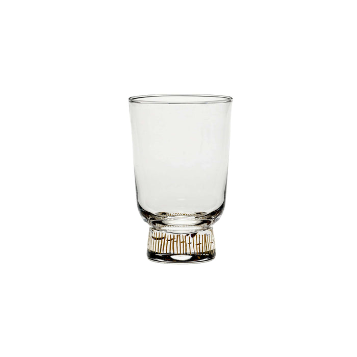 Serax Feast by Ottolenghi Gold Striped Water Glass, 330ml