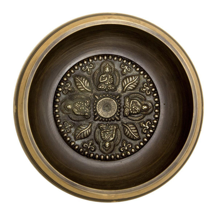 Singing Bowl Four Buddhas
