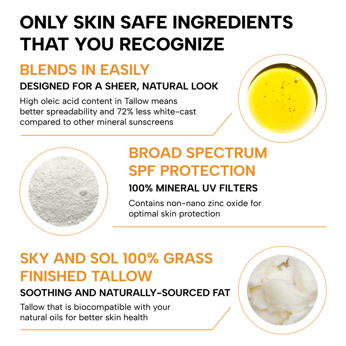 XL Sky and Sol Body Sunscreen SPF 50 (7.05 oz) - Sky and Sol