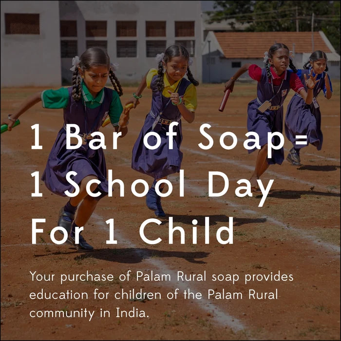 1 Bar of Soap is 1 School Day for 1 Child