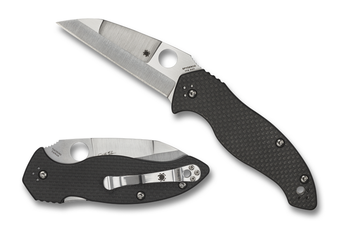 Spyderco Canis - Carbon Fiber Handle - CPM-S30V Steel - C248CFP - SNK/WTO - Home Office