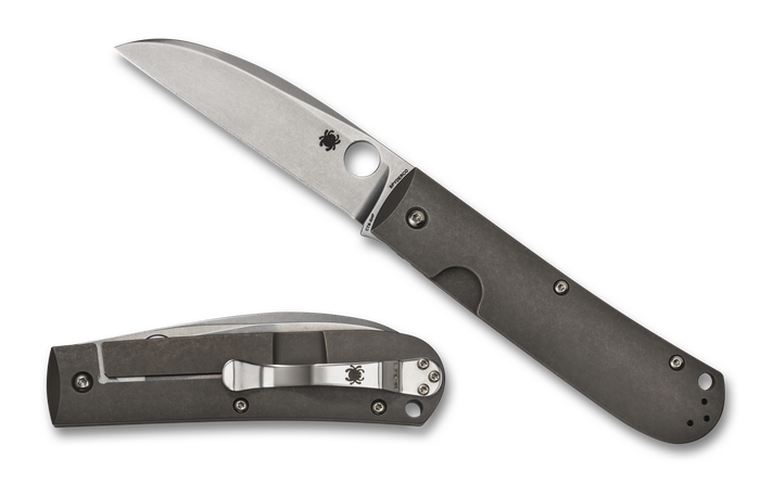 Spyderco Swayback - Titanium - CTS-XHP - C249TIP - CLOSEOUT - SNK/WTO - Home Office