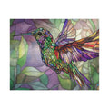 Stained Glass Majestic Hummingbird Puzzle - 1014 Pieces