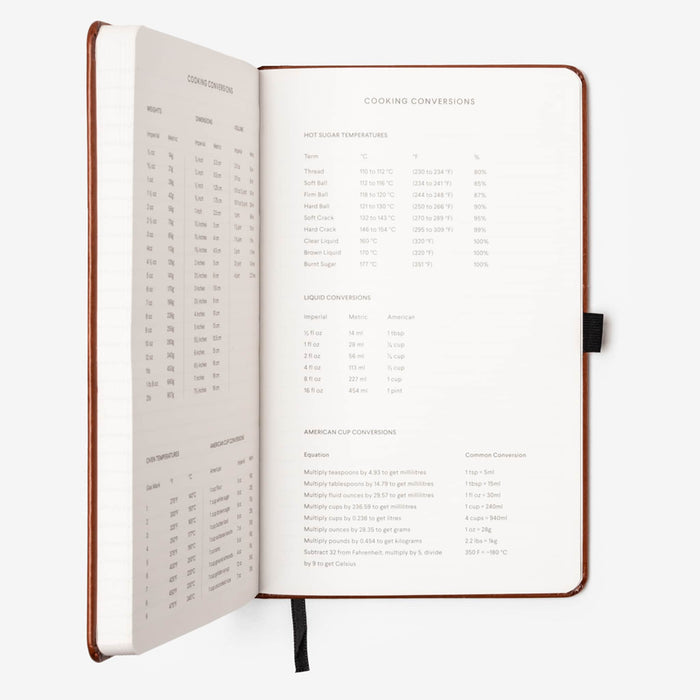 Stone Journal The Classic Brown Chef's Notebook