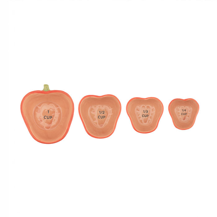 Strawberry Ceramic Measuring Cups