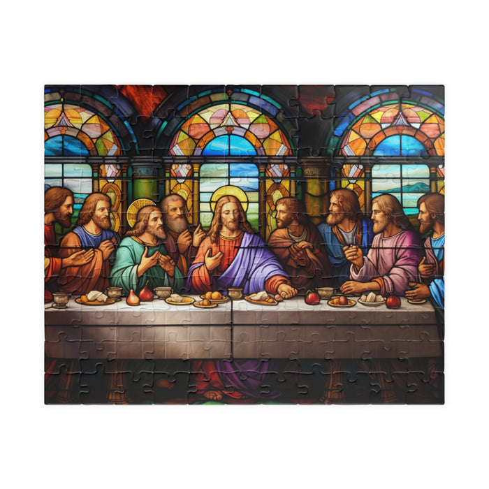 The Last Supper Stained Glass Puzzle - 1014 Pieces