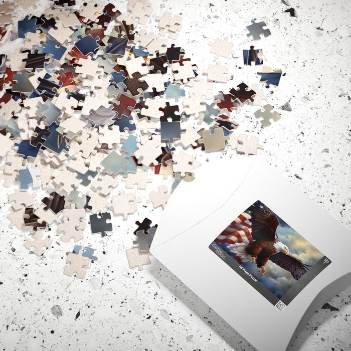 The Magnificent American Bald Eagle Puzzle - 1014 Pieces