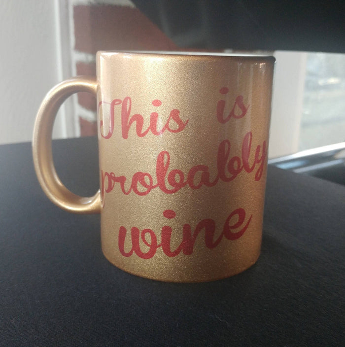 This is probably wine coffee mug