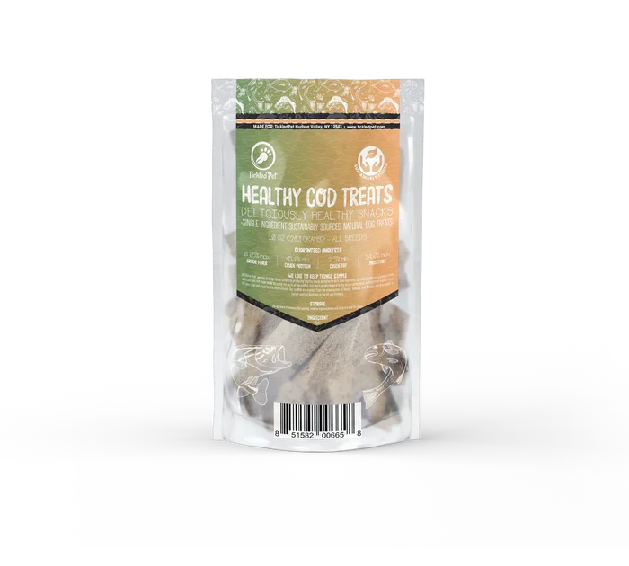 Tickled Pet Cod Snacks Dog Treats