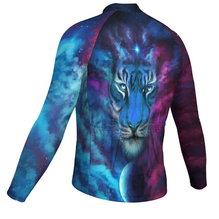 Tiger  Long Sleeve Cycling Jersey for Men