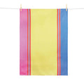 Bright Colourblock French French Jacquard Tea Towel