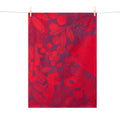 Red Fruits French Jacquard Tea Towel