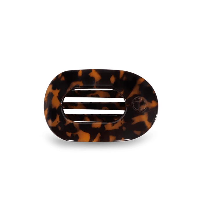 Teleties Tortoise Small Flat Teleties Clip